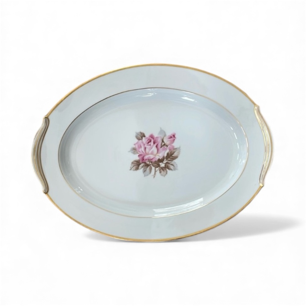 Noritake Rose platter 12x16”Rosetta